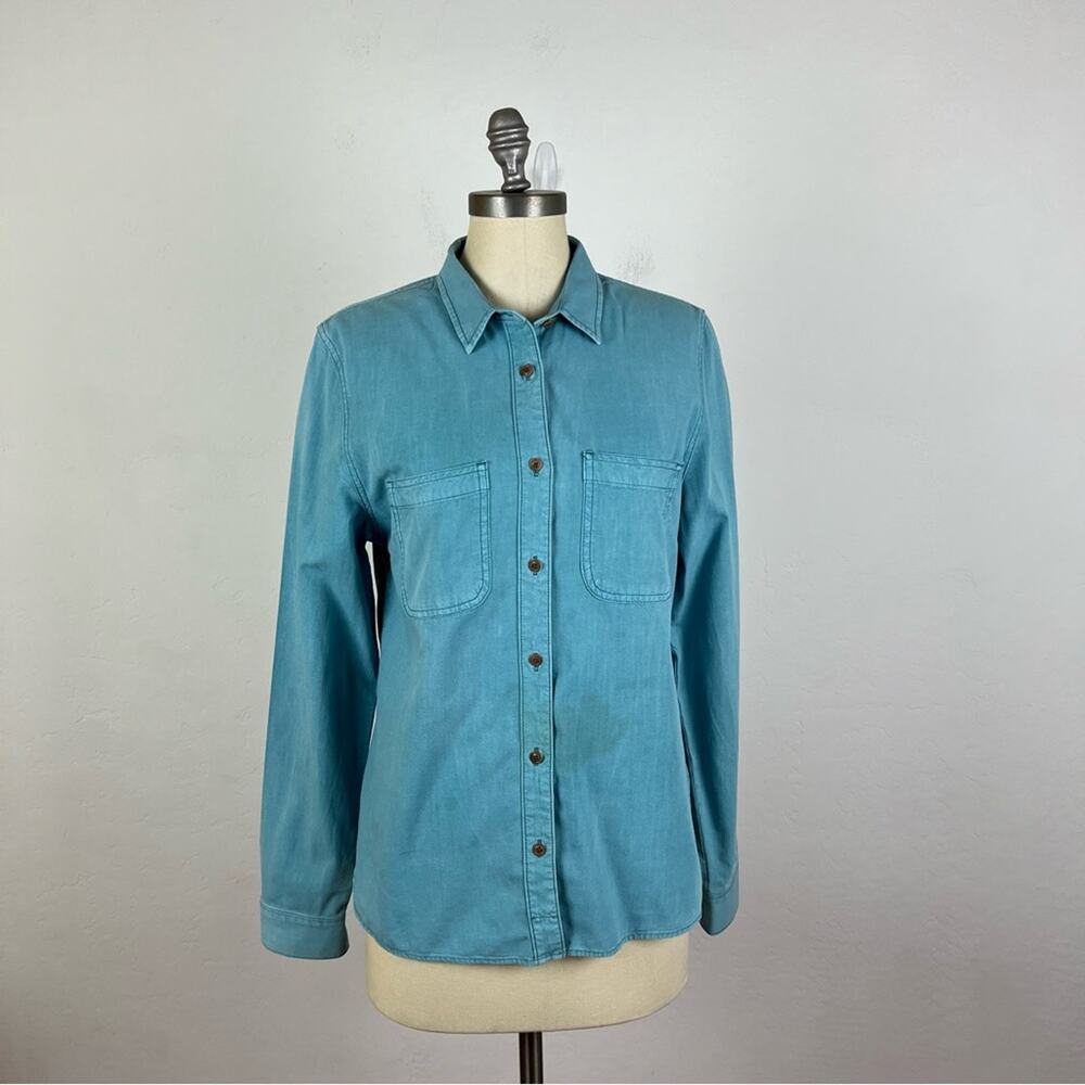Madewell Blue Chambray Button Down